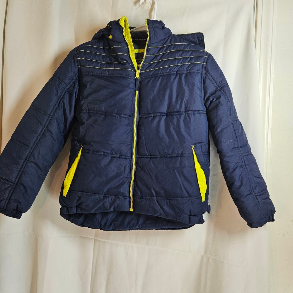 Protection System boy's navy Bubble Jacket Size 10/12